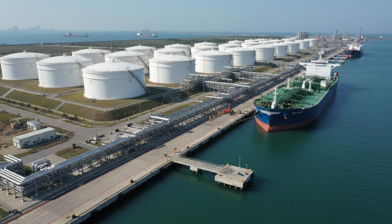 Nordstream Petroleum storage facilities